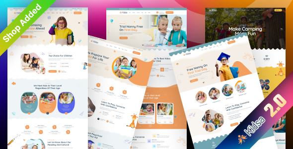 Kidsa - Kindergarten & School WordPress Theme + RTL