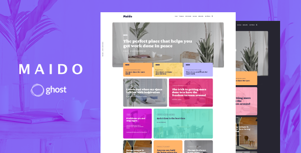 Maido - Multipurpose Ghost Blog Theme