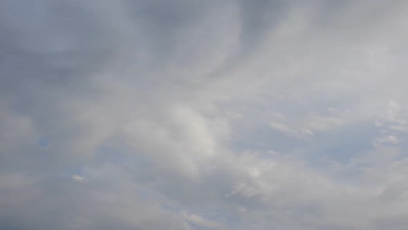 Dramatic scene of clouds time lapse