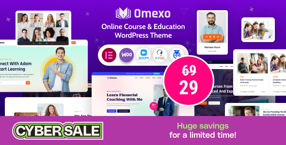 Omexo - Professional Education & Online Course WordPress Theme