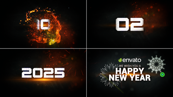 Happy New Year // New Year Wishes // Countdown 2025 alt