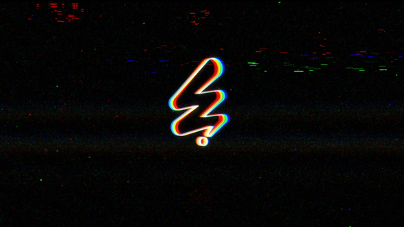 Power Glitch Logo Reveal alt