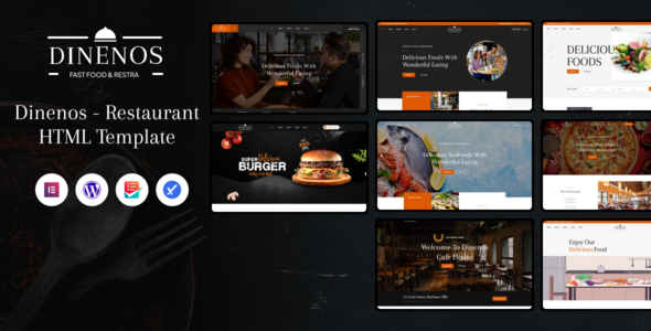 Dinenos - Restaurant WordPress Theme