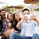 Group of Happy Young People Enjoying Summer Vacation - VideoHive Item for Sale