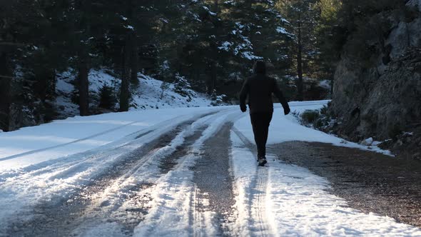 Snowy Run