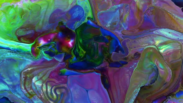 Abstract Colorful Sacral Liquid Waves Texture 158 alt