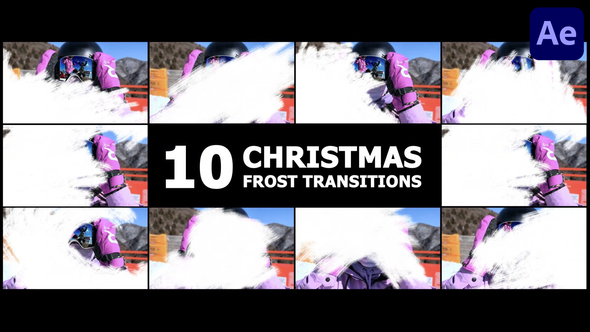 Christmas Frost Transitions | After Effects alt
