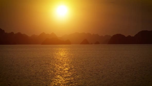 Tropical Islands of Halong Bay Vietnam