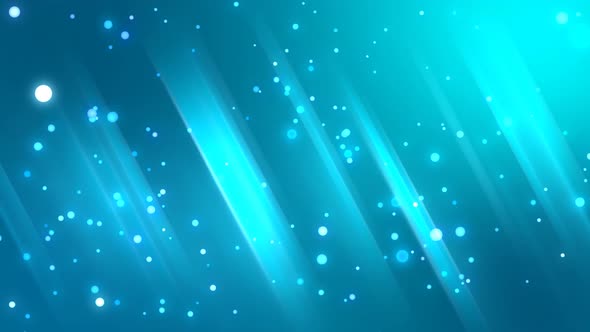 Motion Graphics Animated Blue Bar Wavy Background With Particle