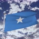 Somalia Flag With Sky 4k - VideoHive Item for Sale