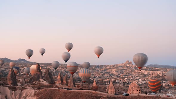 Hot air Balloons in the Sky