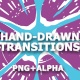 Hand Drawn Transitions Pack - VideoHive Item for Sale