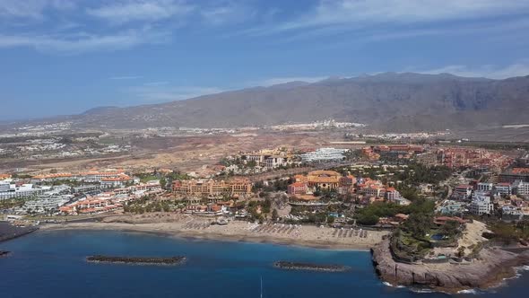 Aerial View of Costa Adeje Resort, Tenerife