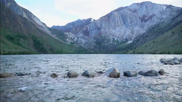 Convict Lake in the Eastern Sierra Nevada Mountains, California, Mono County, California, USA. 