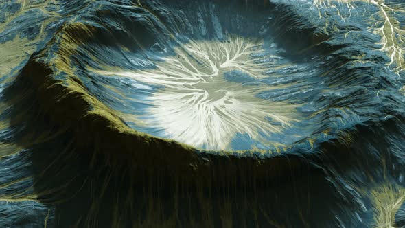 View of the Alien Planet Landscape alt