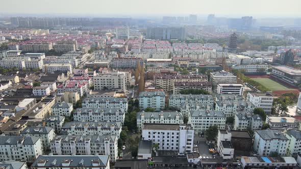 Aerial Buildings, The Residential Area