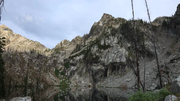 Trail Creek Lakes - Sawtooth Wilderness, Idaho - Sunset  Timelapse