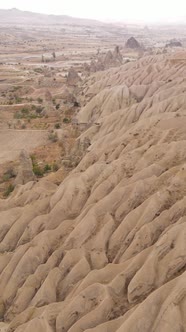 Cappadocia Landscape Aerial View