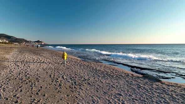 Beautiful beach in Turkey Alanya