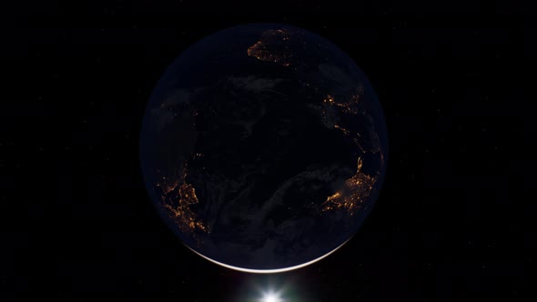 Earth Globe Planet From Space Orbit alt