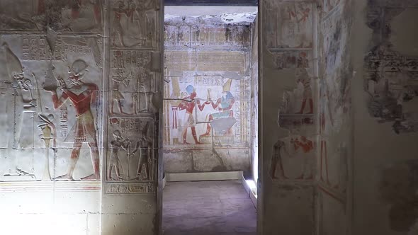 Temple of Seti I in Abydos. Abydos