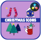 Christmas Winter Icons And Titles for DaVinci Resolve - VideoHive Item for Sale