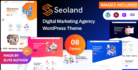 Seoland - SEO And Digital Marketing Agency WordPress Theme