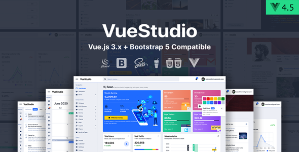 VueStudio - Bootstrap 5 Admin Template