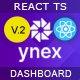 Ynex - TypeScript Tailwindcss React Admin Template - ThemeForest Item for Sale