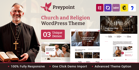 Preypoint - Church and Religion WordPress Theme