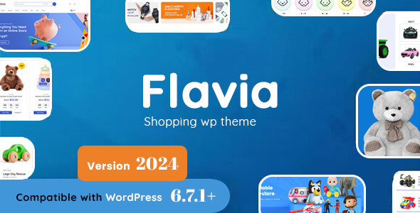 Flavia - Kids Shop WooCommerce WordPress Theme