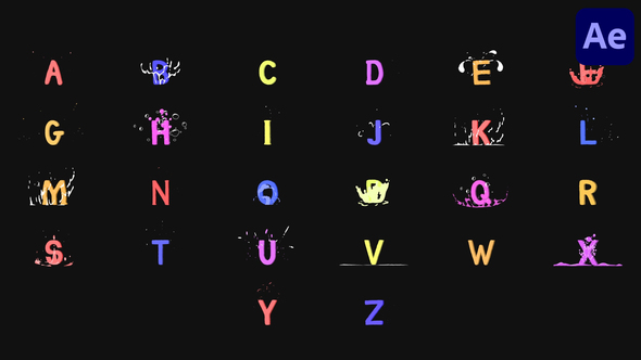 Living Alphabet | After Effects alt