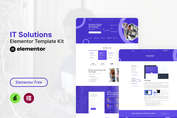 Capps - IT Solutions Elementor Template Kit