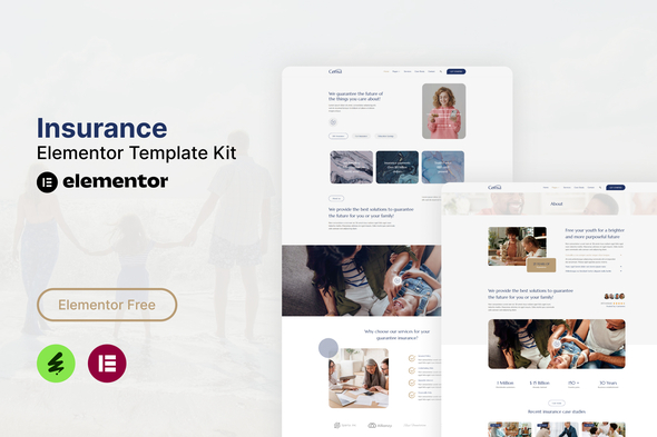 Consa - Insurance Elementor Template Kit