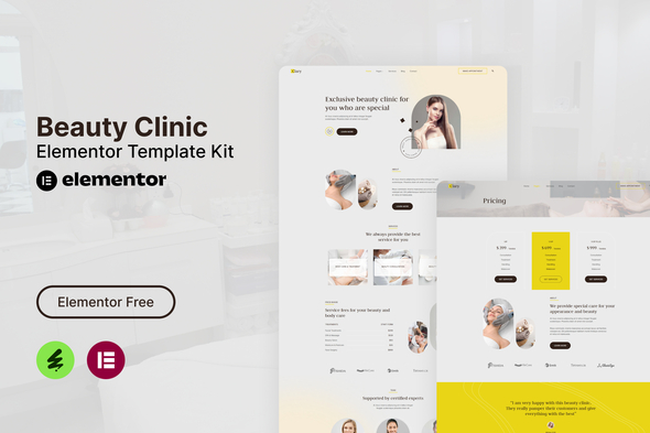 Clary - Beauty Clinic Elementor Template Kit