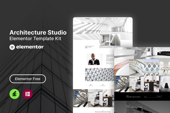 Archity - Architecture Studio Elementor Template Kit