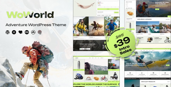 Woworld - Hiking & Adventure WordPress Theme