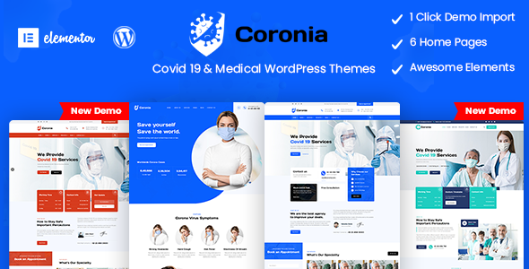 Coronia - Medical and Health Care WordPress Theme