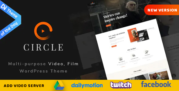 Circle - Filmmakers & Movie Studios WordPress theme