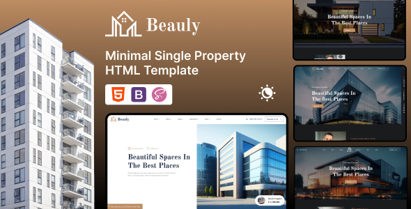 Beauly - Single Property HTML Template