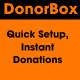 Donor Box - Quick Setup, Instant Donations - CodeCanyon Item for Sale