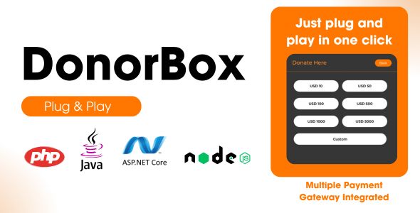 Donor Box - Quick Setup, Instant Donations