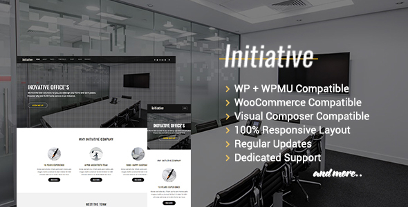 Initiative - Interior Design & Architect Company WordPress Theme