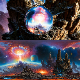 8K HDR Shattered Planetary Remains Background - 3DOcean Item for Sale