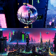 8K HDR Cyberpunk Metropolis Background - 3DOcean Item for Sale