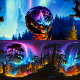 8K HDR Enchanted Alien Forest with Crystalline Trees Background - 3DOcean Item for Sale