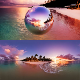 8K HDR Serene Tropical Beach Sunset Background - 3DOcean Item for Sale
