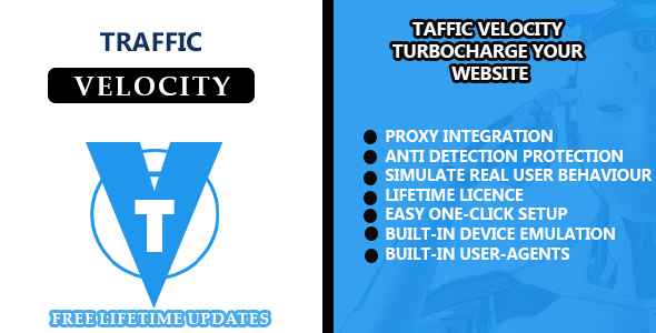 Traffic Velocity | Web Traffic Bot Visit Generator with Auto