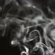 incense smoke on dark background - VideoHive Item for Sale