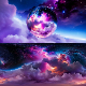 8K HDR Swirling Nebula with Stardust Dreamscape Background - 3DOcean Item for Sale